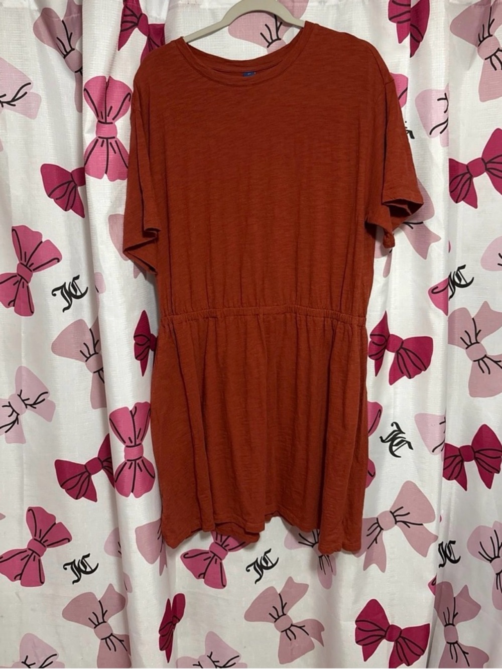 Old Navy Rust Orange Mini Dress